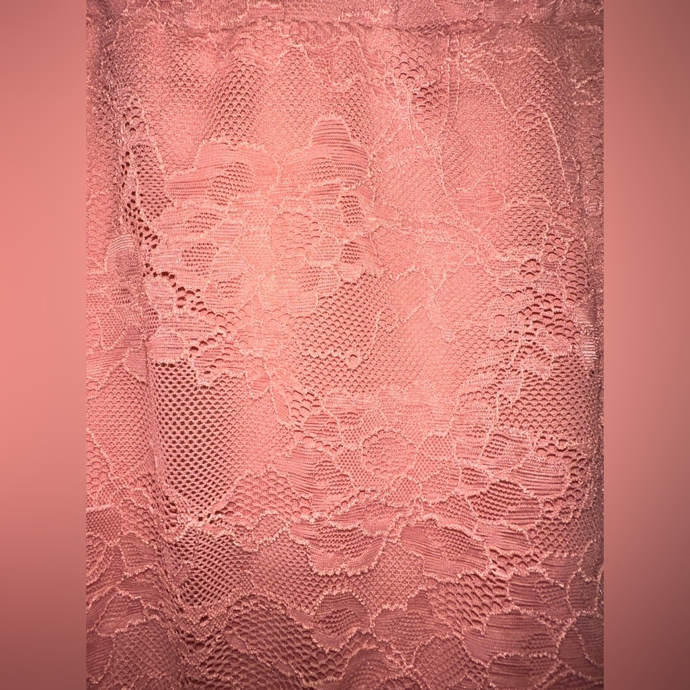 Euc Revolve Superdown Size Large Elegant Pink Lac… - image 3